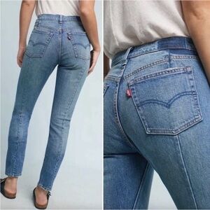 Levi's Altered 501 skinny Women's Blue Jeans 28